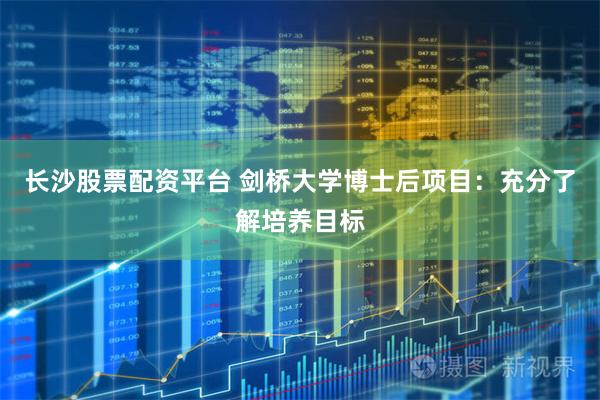 长沙股票配资平台 剑桥大学博士后项目：充分了解培养目标